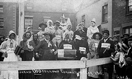 Coronation George V in Swineshead Market Place