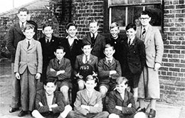 Cowley's Football Team 1945