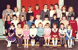 Hilda Gilding & her class