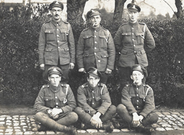 Walter Thorpe [rear left]